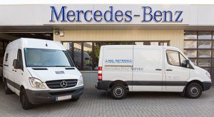 Service für Flottenfahrzeuge bei Mercedes-Dietrich in Wien